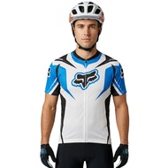 Fox Race Blue MTB Cycling Jersey Roadbike Cycling Jersey Original MTB Cycling Jersey
