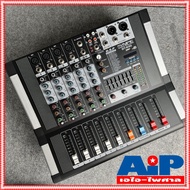 MYNPE GT-630 POWERMIX USB บลูทูธ เพาเวอร์มิก มิกซ์ มิกเซอร์ GT630 เครื่องเสียง ตัวปรับแต่งเสียง GT 6