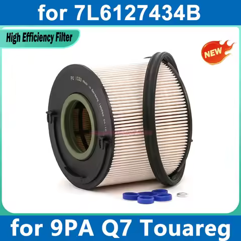 For Audi 92A 4LB 7LA 7L6 7L7 Engine 3.0D 2004-2015 1-6PCS Car Fuel Filter 7L6127434B