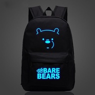 new arrival 2018 we bare bears backpack Cartoon anime printing school backpack travel bag For boy