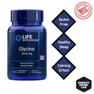 Life Extension Glycine 1000 mg, 100 Vegetarian Capsules, Dietary Supplement, iHerb, Supplement, Glycine, Amino Acids