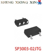 10pcs/lot SP3003-02JTG SC-70-5 15V Clamp 2.5A (8/20µs) Ipp Tvs