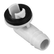 Air Conditioner Ac Drain Hose Connector Elbow Fitting with Rubber Ring for Mini-Split Units and Wind