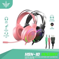 Headset gaming nyk nemesis knight Hs-n10 rgb / nyk hs n10 / nyk hs-n10 knight / knight hsn-10