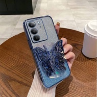 Realme C71 C75 C75X SoftCase Butterfly Luxury Glitter Casing