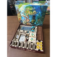 [Plastic] Everdell Duo Board Game: Organizer+Player Resource Tray-Backlit cards Storage Set