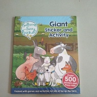 GIANT STICKER BUTTERCUP FARM FRIENDS CHILDREN'S STICKER BOOK