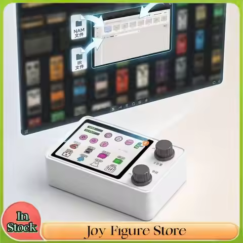 Hot LIVTRA NANOCORE Multi Function Guitar Pedal 126g 10H Playtime 2.4 Inch Display NAM IR Ready AI D