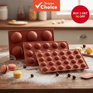 6/15/24 Cavity Silicone Mold for Mini Donuts, Muffins, Cakes, and Soap