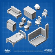 《Fallout: Wasteland Warfare》Print at Home-Vault STL Bundle 3D STL File PLA ABS Filament 3D Printer