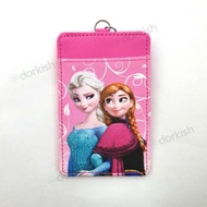 Disney Frozen Elsa &amp; Anna Sister Ezlink Card Holder with Keyring