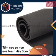 Young Rubber Sheet 1cm, 2cm, 3cm kt 20x60cm Thick. eva foam Is Used To Line Wooden Floors, Plastic Floors, Soundproof, Anti-Vibration, Aquarium Lining