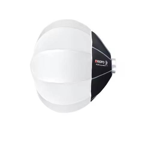 TRIOPO Lantern Softbox Light Modifier 55 65cm 85 Quick Release for Sokani X100 COLBOR Godox Aputure 