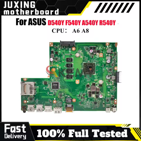X540YA Laptop Motherboard For ASUS VivoBook X540Y F540Y X540YA A540Y D540Y R540Y Notebook Mainboard 