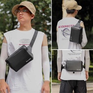 WEST BIKING 2.5L Multifunctional Handlebar MTB E-Bike Scooter Front Pocket Shoulder Chest Bag B