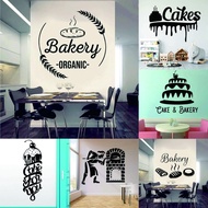 Vinyl Stickers, Glass Wall Stickers, Bread Shop, Bakery Shop