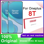 100% Original 6.55"; 10-Touch AMOLED Display Replacement For OnePlus 8T LCD Display Touch Screen Dig