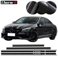 Edition 1 Style Top Roof Bonnet Side Stripes Decal Stickers for Mercedes Benz W117 C117 X117 CLA45 A