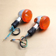 สัญญาณไฟเลี้ยวด้านข้างด้านหน้ารถจักรยานยนต์สำหรับ Honda Magna เงา750 250 750 400 Steed VLX 400 600 1