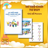 [3-5 Years Old] 50 Intellectual Games Themed Pororo and Friends for Children 3-5 Years Old Education