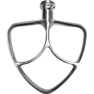 luolety 4.5-5 Quart Flat Beater, Edge Beater Paddle for Kitchen Aid Mixer Accessory Replacement for 