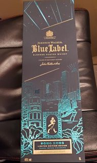 Johnnie Walker Blue Label 藍牌 Hong Kong edition 香港特别版 1L (bottle no. 9018)