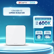Cân điện tử Lumias Scale G25 - Tối đa 180kg tối thiểu 0.1kg Công nghệ Step-On tự động bật khi bước l