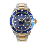 Rolex Golden Blue Rolex Men's Watch Blue Water Ghost Submariner Type Automatic Mechanical Watch Men 16613