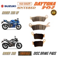 SUZUKI GIXXER 250 GIXXER 250 SF BRAKE PADS SINTERED LONG LIFE TOP QUALITY