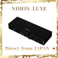 Arturia MiniFuse 4 USB Audio & MIDI Interface 4×4 | Black | High-Quality Preamp | USB Hub | MIDI I/O