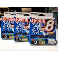 OWNER KIZUNA X8 BRAIDED 300M MULTICOLOUR