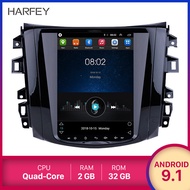 Harfey-รถเครื่องเล่นกระจกกล้องด้านหลังWIFIสำหรับ 2018 นิสสันนาวาราTerra 9.7 นิ้วรถGPS Navi Android 9.1 วิทยุ 4G LTE