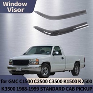 Suitable for GMC C15 K15 88-99 STANDARD CAB Rain Block Side Window Deflector Rain Eyebrow
