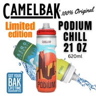 CAMELBAK Podium Chill 21oz Cycling Water Bottle LE ( Original, 0.62L keeps water cold twice as long)