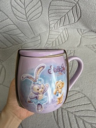 全新Hongkong Disneyland 香港迪士尼 StellaLou 黛露兔 陶瓷杯馬克杯連蓋