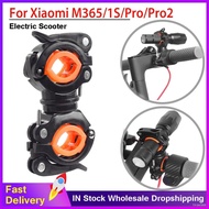 360°Rotation Scooter Light Bracket For Xiasomi M365 1S PRO PRO2 E-Scooter Lamp Holder LED Light Flashlight Torch Mount Holder