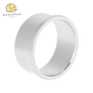 LONNGUVO Conversion Sleeve, 24mm To 22mm Lightweight Bottom Bracket Adapter, Durable Silver Aluminiu