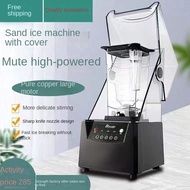 WYC Multifunctional Milkshake Blender. Juice. Ice crushing. Fruit food cooking machine. Fully automatic. Commercial. DIY setting. 2L/2200W. with soundproof cover. Low sound level