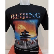 Black T-Shirt Souvenir from Beijing China Shanghai