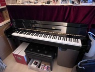 Yamaha YM5 PE 直立鋼琴 連鋼琴椅