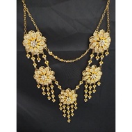 Lotus Bridal Necklace