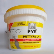 Pye Putty Filla 1.5KG White Wall & Wood Filler Water Based Putty