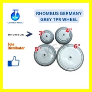 Fast Moving Item, Rhombus Heavy Duty Industrial High Quality TPR Rubber Wheel Trolley Furniture Indu