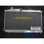43583 - Sard aluminum radiator Subaru double layer Gc8 GDB GRB GVB GVF GRF GT86 AE86 SG5 GF8 Foreste