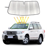 For Toyota Land Cruiser GXR version Sun Visor Blocks UV Sunshade Cover Car Windshield Sun Shade Cove
