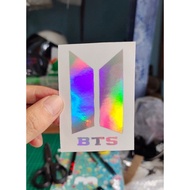 BTS LOGO STICKERS TRANSPARENT CUTTING STICKERS