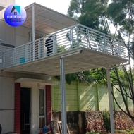 mezzanine outdoor/mezzanine besi lantai grc board 18mm