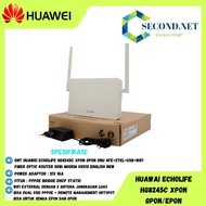 ONT HUAWEI ECHOLIFE HG8245C XPON GPON ONU 4FE+2TEL+USB+WIFI FIBER OPTIC ROUTER 5DBI MODEM ENGLISH VE