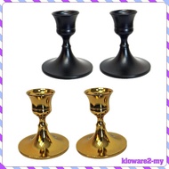 [KlowareafMY] 2.5x3inch Metal Taper Candle Holder Table Centerpiece Tabletop Decoration for Wedding Reception