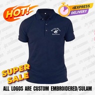 🔥PROMOSI HEBAT🔥 [SULAM]  BB DESIGN HILLS POLO CLUB LOGO 1 POLO EMBROIDERY BAJU LELAKI PEREMPUAN POLO